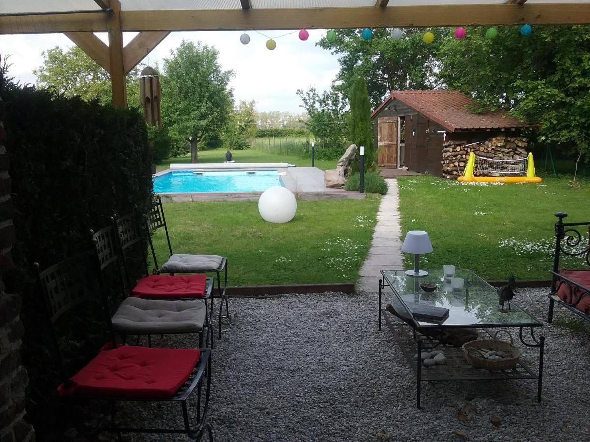 Chambres D Hotes ,Hotel ,Secret D'Une Nuit A Vicq Pres De Onnaing,Avec Piscine Vicq (Nord) Exterior foto