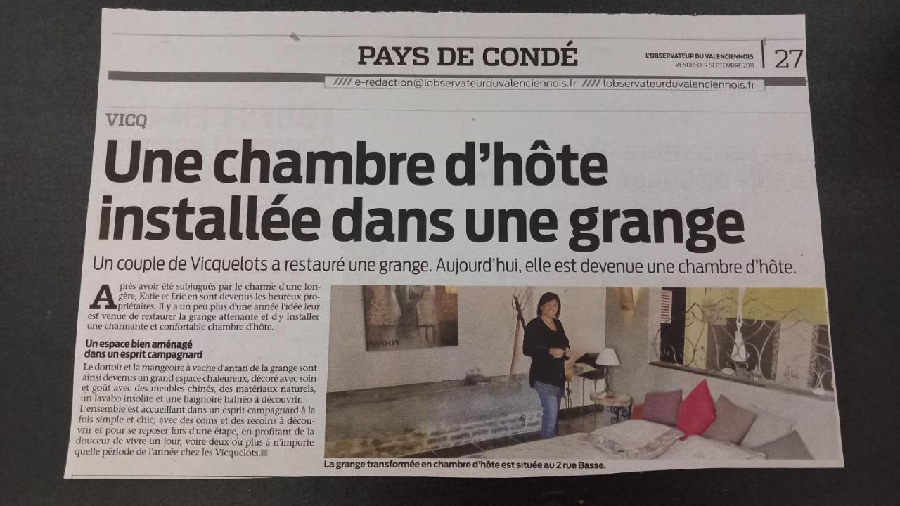 Chambres D Hotes ,Hotel ,Secret D'Une Nuit A Vicq Pres De Onnaing,Avec Piscine Vicq (Nord) Exterior foto